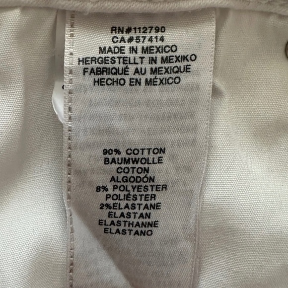 $179 TRUE RELIGION BECCA SN FLAP DESTROY OPTIC WHITE MID RISE BOOTCUT JEANS PANT - Picture 9 of 9